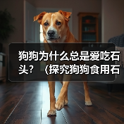 狗狗为什么总是爱吃石头?(探究狗狗食用石头的原因及解决方法)(图1) 狗狗为什么总是爱吃石头?(探究狗狗食用石头的原因及解决方法)(图1)