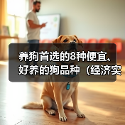 养狗首选的8种便宜、好养的狗品种（经济实惠又容易照顾，你更喜欢哪种？）（图3）