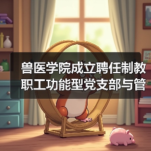 兽医学院成立聘任制教职工功能型党支部与管理委员会(图1) 兽医学院成立聘任制教职工功能型党支部与管理委员会(图1)