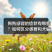 狗狗感冒的症状有哪些?如何区分感冒和犬瘟热?(图4) 狗狗感冒的症状有哪些?如何区分感冒和犬瘟热?(图4)
