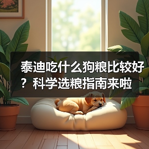 泰迪吃什么狗粮比较好?科学选粮指南来啦(图3) 泰迪吃什么狗粮比较好?科学选粮指南来啦(图3)