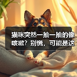 猫咪突然一抽一抽的像咳嗽?别慌,可能是这些原因(图3) 猫咪突然一抽一抽的像咳嗽?别慌,可能是这些原因(图3)