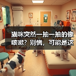 猫咪突然一抽一抽的像咳嗽?别慌,可能是这些原因(图4) 猫咪突然一抽一抽的像咳嗽?别慌,可能是这些原因(图4)