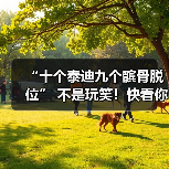“十个泰迪九个髌骨脱位” 不是玩笑!快看你家狗狗中招了没?(图2) “十个泰迪九个髌骨脱位” 不是玩笑!快看你家狗狗中招了没?(图2)