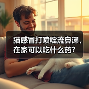 猫感冒打喷嚏流鼻涕,在家可以吃什么药?(图4) 猫感冒打喷嚏流鼻涕,在家可以吃什么药?(图4)