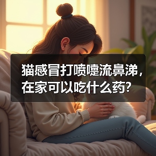猫感冒打喷嚏流鼻涕,在家可以吃什么药?(图1) 猫感冒打喷嚏流鼻涕,在家可以吃什么药?(图1)