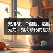 双排牙、O型腿、后腿无力…狗狗缺钙的症状还有哪些?(图4) 双排牙、O型腿、后腿无力…狗狗缺钙的症状还有哪些?(图4)