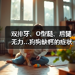 双排牙、O型腿、后腿无力…狗狗缺钙的症状还有哪些?(图3) 双排牙、O型腿、后腿无力…狗狗缺钙的症状还有哪些?(图3)