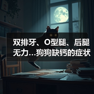双排牙、O型腿、后腿无力…狗狗缺钙的症状还有哪些?(图2) 双排牙、O型腿、后腿无力…狗狗缺钙的症状还有哪些?(图2)