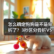 怎么确定狗狗是不是骨折了?3秒区分骨折VS扭伤(图2) 怎么确定狗狗是不是骨折了?3秒区分骨折VS扭伤(图2)