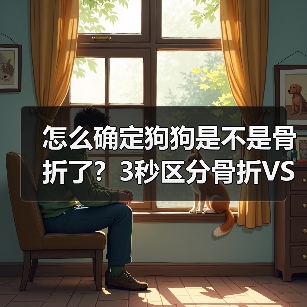 怎么确定狗狗是不是骨折了?3秒区分骨折VS扭伤(图4) 怎么确定狗狗是不是骨折了?3秒区分骨折VS扭伤(图4)
