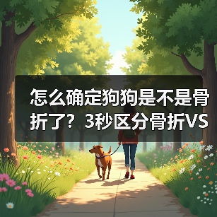 怎么确定狗狗是不是骨折了?3秒区分骨折VS扭伤(图3) 怎么确定狗狗是不是骨折了?3秒区分骨折VS扭伤(图3)