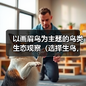 以画眉鸟为主题的鸟类生态观察(选择生鸟,探索画眉鸟的神奇世界)(图4) 以画眉鸟为主题的鸟类生态观察(选择生鸟,探索画眉鸟的神奇世界)(图4)