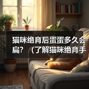 猫咪绝育后蛋蛋多久会扁?(了解猫咪绝育手术对其生理特征的影响)(图2) 猫咪绝育后蛋蛋多久会扁?(了解猫咪绝育手术对其生理特征的影响)(图2)