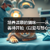 培养温顺的猫咪——从善待开始(以爱与耐心赢得猫咪的信任与宠爱)(图2) 培养温顺的猫咪——从善待开始(以爱与耐心赢得猫咪的信任与宠爱)(图2)