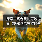 探索一线仓鼠的奇妙世界(揭秘仓鼠独特的生活习性与品种多样性)(图4) 探索一线仓鼠的奇妙世界(揭秘仓鼠独特的生活习性与品种多样性)(图4)