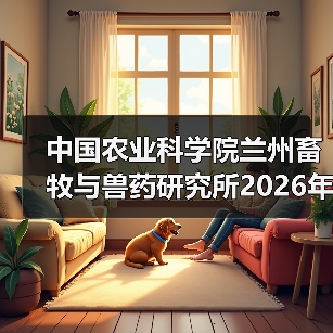 中国农业科学院兰州畜牧与兽药研究所2026年度招聘公示