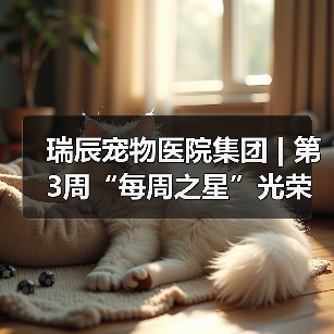 瑞辰宠物医院集团 | 第3周“每周之星”光荣榜(图1) 瑞辰宠物医院集团 | 第3周“每周之星”光荣榜(图1)