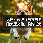 大唐不夜城(探索古老的大唐文化,狗狗成为你最佳的伴侣)(图4) 大唐不夜城(探索古老的大唐文化,狗狗成为你最佳的伴侣)(图4)