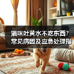 猫咪吐黄水不吃东西?常见病因及应急处理指南(图3) 猫咪吐黄水不吃东西?常见病因及应急处理指南(图3)