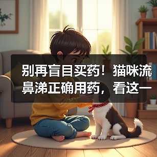 别再盲目买药！猫咪流鼻涕正确用药，看这一篇就够了（图4）