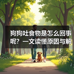 狗狗吐食物是怎么回事呢?一文读懂原因与解决方法(图4) 狗狗吐食物是怎么回事呢?一文读懂原因与解决方法(图4)