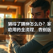 猫得了猫癣怎么办？家庭用药全流程，告别医院高额账单！（图4）