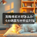 狗狗食欲不好怎么办?6大诱因与分阶应对指南(图1) 狗狗食欲不好怎么办?6大诱因与分阶应对指南(图1)