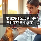 猫咪为什么会黑下巴?是脏了还是生病了?真相大揭秘!(图3) 猫咪为什么会黑下巴?是脏了还是生病了?真相大揭秘!(图3)