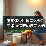 狗狗髌骨脱位怎么办？手术or保守治疗怎么选？