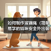 如何制作溜猫绳（简单易学的猫咪安全外出装备制作方法）
