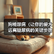 狗糖尿病（让你的爱犬远离糖尿病的关键步骤）（图2）