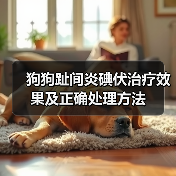 狗狗趾间炎碘伏治疗效果及正确处理方法
