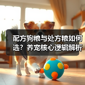 配方狗粮与处方粮如何选？养宠核心逻辑解析