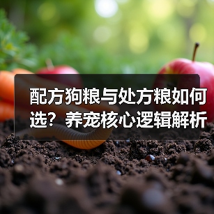 配方狗粮与处方粮如何选?养宠核心逻辑解析(图4) 配方狗粮与处方粮如何选?养宠核心逻辑解析(图4)