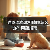 猫咪流鼻涕打喷嚏怎么办?用药指南(图3) 猫咪流鼻涕打喷嚏怎么办?用药指南(图3)