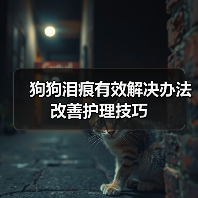 狗狗泪痕有效解决办法 改善护理技巧(图2) 狗狗泪痕有效解决办法 改善护理技巧(图2)