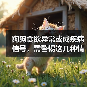 狗狗食欲异常或成疾病信号，需警惕这几种情况
