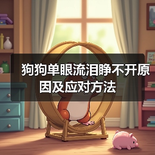 狗狗单眼流泪睁不开原因及应对方法