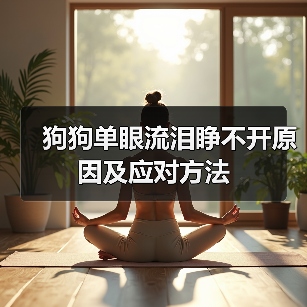 狗狗单眼流泪睁不开原因及应对方法(图4) 狗狗单眼流泪睁不开原因及应对方法(图4)