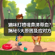 猫咪打喷嚏鼻涕带血？揭秘5大原因及应对方法（图2）