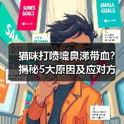 猫咪打喷嚏鼻涕带血？揭秘5大原因及应对方法（图3）