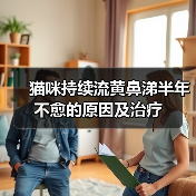 猫咪持续流黄鼻涕半年不愈的原因及治疗(图4) 猫咪持续流黄鼻涕半年不愈的原因及治疗(图4)