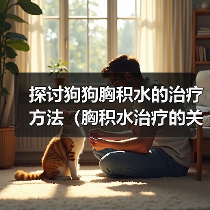 探讨狗狗胸积水的治疗方法（胸积水治疗的关键在于早期发现和综合治疗）