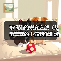 布偶猫的蜕变之旅(从毛茸茸的小猫到优雅迷人的布偶猫)(图4) 布偶猫的蜕变之旅(从毛茸茸的小猫到优雅迷人的布偶猫)(图4)