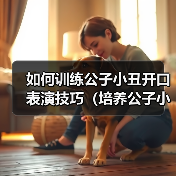 如何训练公子小丑开口表演技巧(培养公子小丑的口才,提升表演魅力)(图2) 如何训练公子小丑开口表演技巧(培养公子小丑的口才,提升表演魅力)(图2)