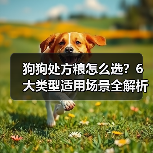 狗狗处方粮怎么选？6大类型适用场景全解析