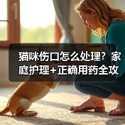 猫咪伤口怎么处理?家庭护理+正确用药全攻略(图4) 猫咪伤口怎么处理?家庭护理+正确用药全攻略(图4)