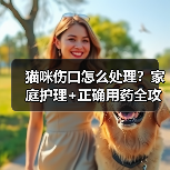 猫咪伤口怎么处理?家庭护理+正确用药全攻略(图2) 猫咪伤口怎么处理?家庭护理+正确用药全攻略(图2)