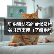 狗狗肾结石的症状及相关注意事项（了解狗狗肾结石，保护它们的健康）（图2）